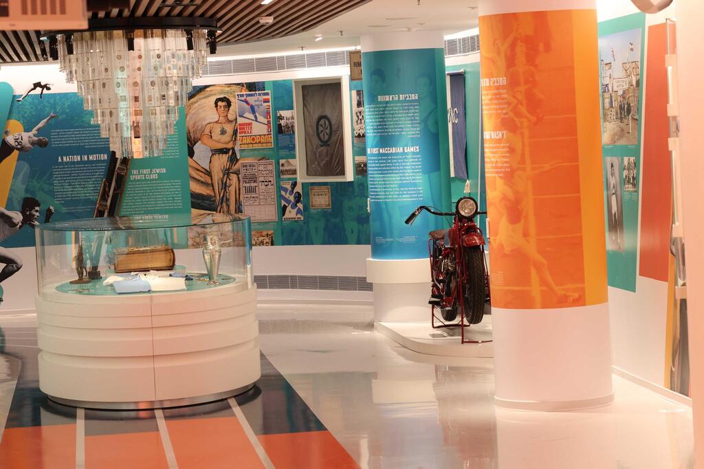 Hanukkah at the World Jewish Sports Museum, Kfar Maccabiah, Ramat Gan (Photo:Rafi Daloya ) מוזיאון הספורט היהודי העולמי בכפר המכביה