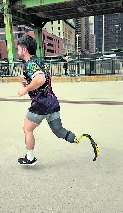 סמ"ר י' מתאמן למרתון