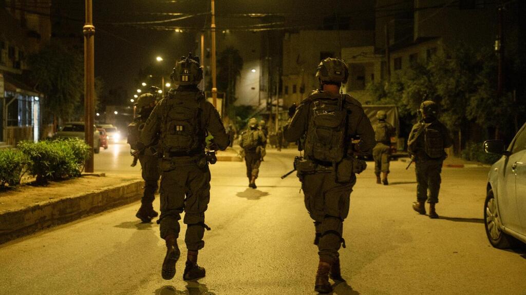 Security forces operate in Qalqilya (Photo: IDF Spokesperson's Unit) פעילות הכוחות בעיר קלקיליה