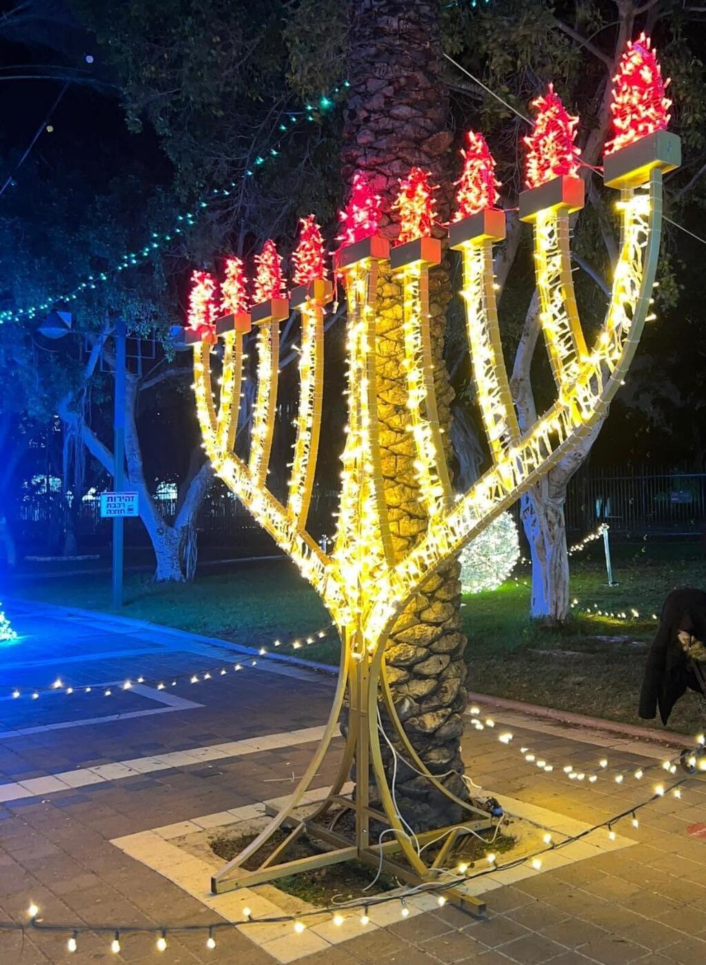 Light festival at Kiryat Motzkin (Photo: PR) פסטיבל האורות בקרית מוצקין