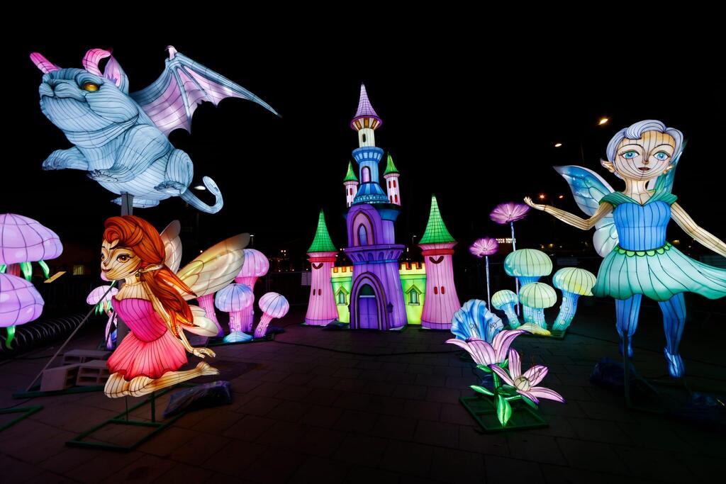 Light festival, Herzliya (Photo: Guy Yechiely) פסטיבל האורות בהרצליה