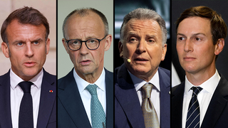 עמנואל מקרון פרידריך מרץ סטיב וויטקוף ג'ארד קושנר