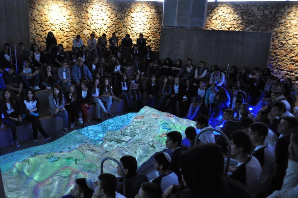 Audio Visual Show at Givat HaTahmoshet (Photo: PR) החיזיון האורקולי בגבעת התחמושת