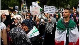 Anti-Israel protest in Australia