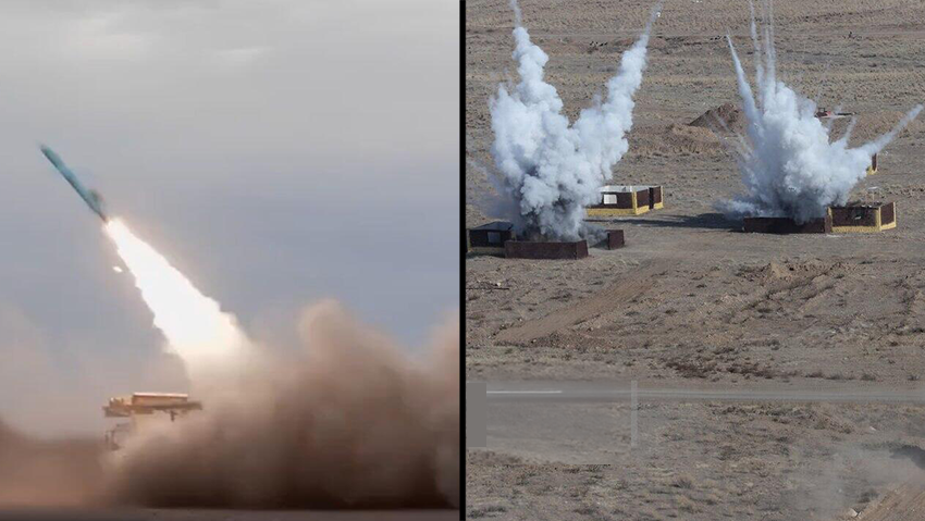 תרגיל צבאי נגד טרור באיראן