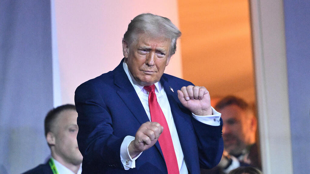 U.S. President Donald Trump (Photo: Reuters/Mandel Ngan) טראמפ בהגרלות למונדיאל 2026