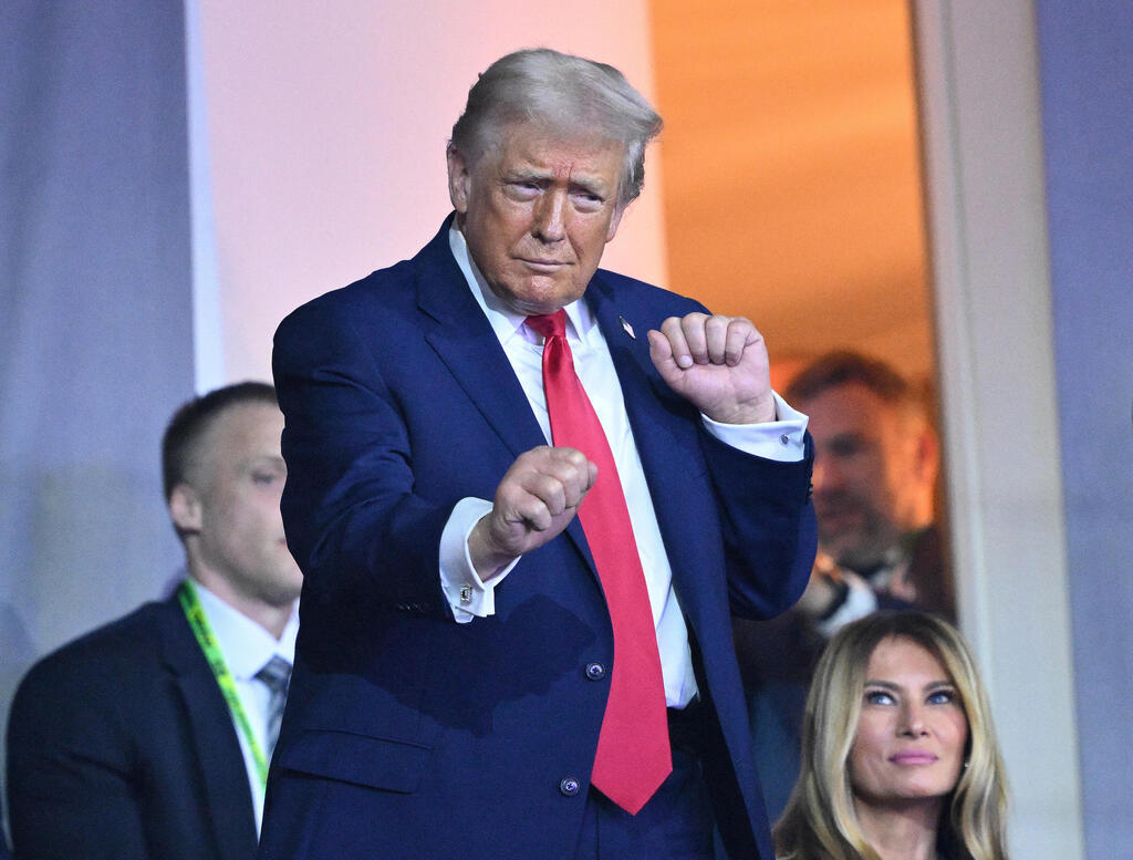 טראמפ בהגרלות למונדיאל 2026 (צילום: REUTERS/Mandel Ngan) טראמפ בהגרלות למונדיאל 2026