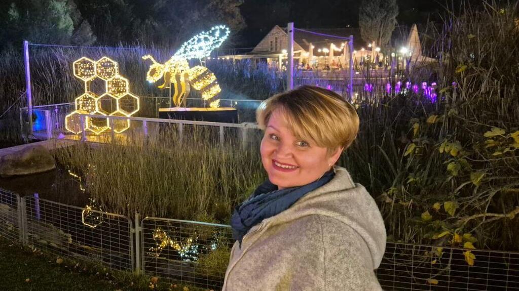 На выставке Winter Dreams II в ботаническом саду Иерусалима (Фото: частный архив) На выставке Winter Dreams II в ботаническом саду Иерусалима