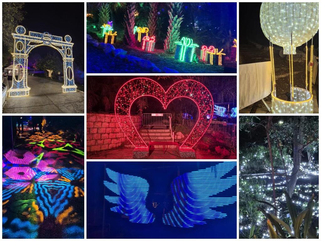 Арка, калейдоскоп, подарки, сердце, крылья, светлячки и воздушный шар - каждый экспонат выставки создает ощущение бесконечного волшебства (Фото: Анастасия Тадсон) Экспонаты выставки создают ощущение бесконечного волшебства