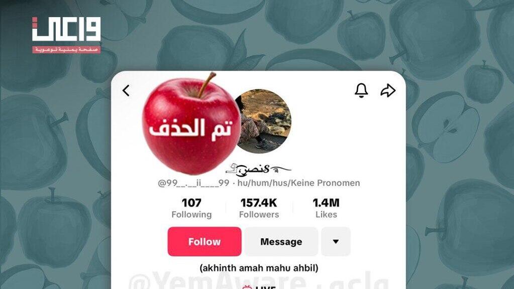 Еще один удаленный аккаунт קמפיין השמצה נגד החות'ים