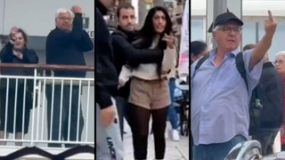 עימות בין פרו פלסטינים לישראלים באיטליה