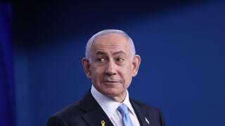  מסיבת עיתונאים של נתניהו ומרץ