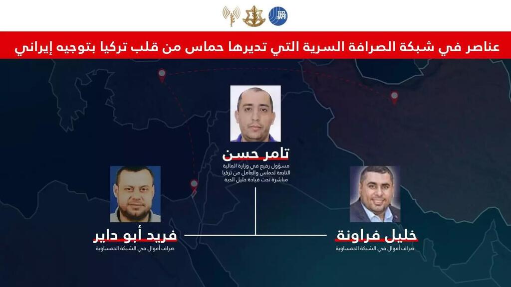 The three operatives, all originally from Gaza (Photo: IDF) Leket