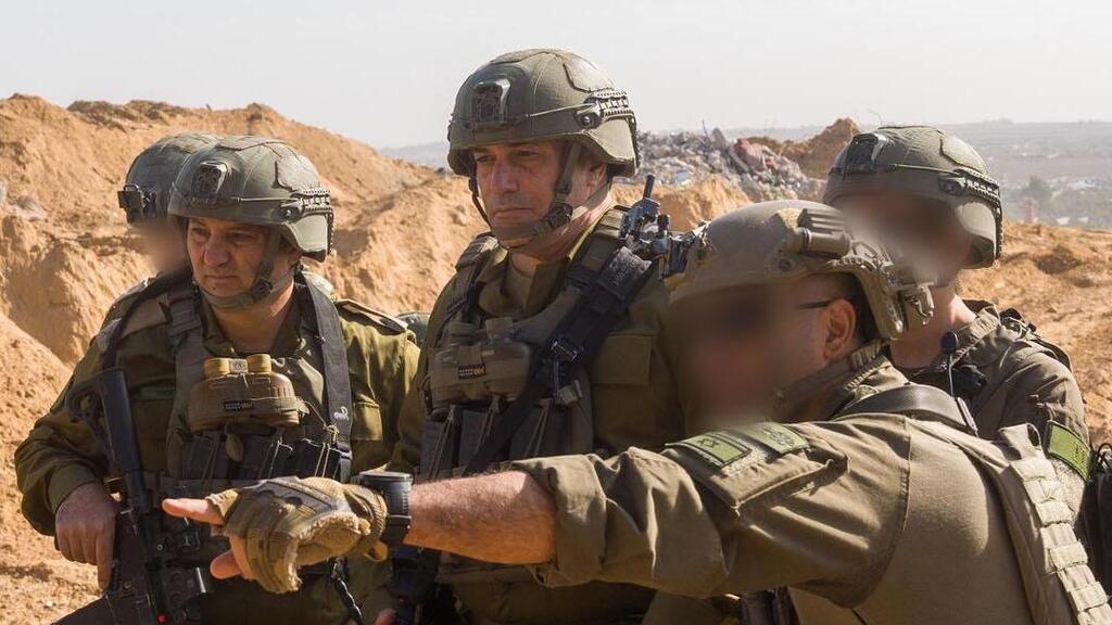 IDF Chief of Staff Eyal Zamir (Photo: IDF) הרמטכ"ל בהערכת מצב בעזה