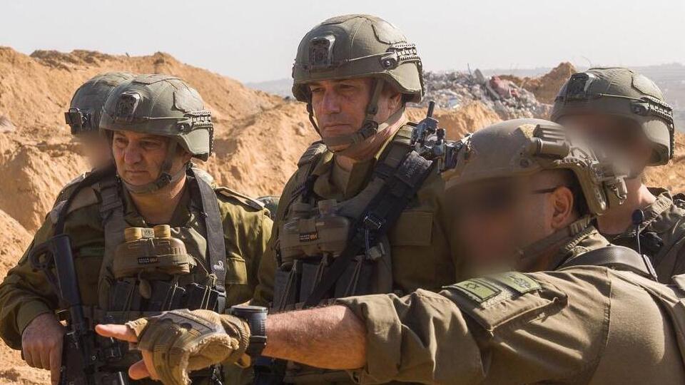 IDF Chief of Staff Eyal Zamir (Photo: IDF) הרמטכ"ל בהערכת מצב בעזה