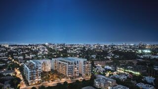 הדמיית מיזם פינוי בינוי ברמת השרון של חברת אזורים