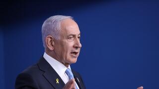  מסיבת עיתונאים של נתניהו ומרץ