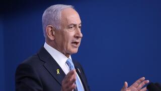  מסיבת עיתונאים של נתניהו ומרץ