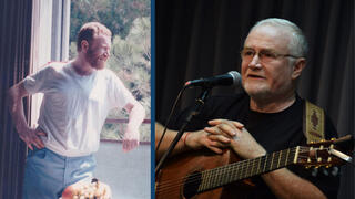 Александр Дов в год репатриации и сейчас