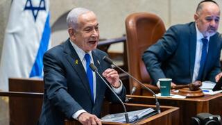 בנימין נתניהו בדיון 40 חתימות במליאת הכנסת