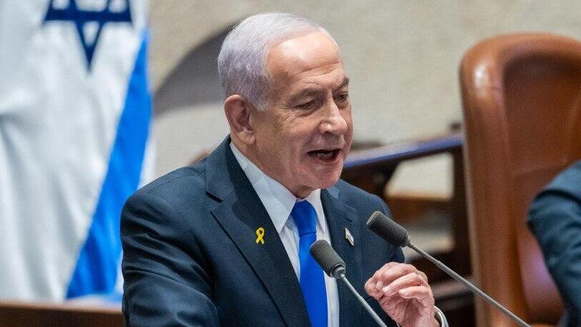 Prime Minister Benjamin Netanyahu (Photo: Shalev Shalom) בנימין נתניהו בדיון 40 חתימות במליאת הכנסת