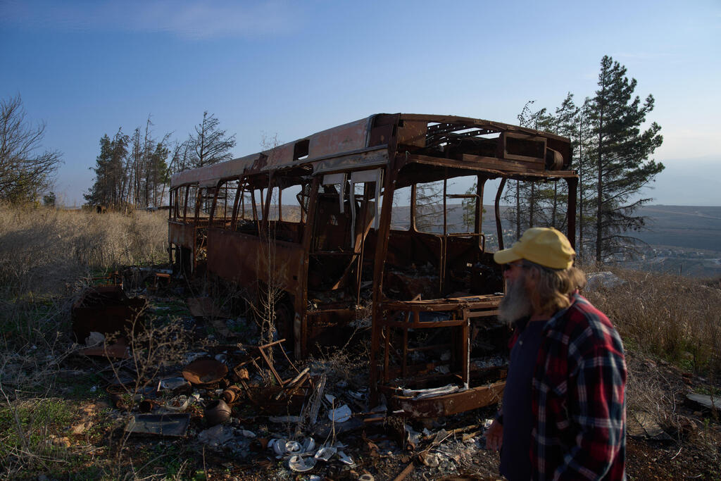 Ilan Rosenfeld walks through the burnt-out shell of his business in Metula, a small war-ravaged town pressed up against the Israel-Lebanon border, Sunday, Nov. 30, 2025 (Photo: AP Photo/Ariel Schalit) Ilan Rosenfeld walks through the burnt-out shell of his business in Metula, a small war-ravaged town pressed up against the Israel-Lebanon border, Sunday, Nov. 30, 2025