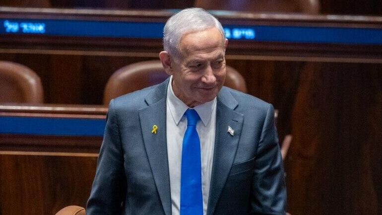 Prime Minister Benjamin Netanyahu (Photo: Shalev Shalom) דיון 40 חתימות במליאת הכנסת