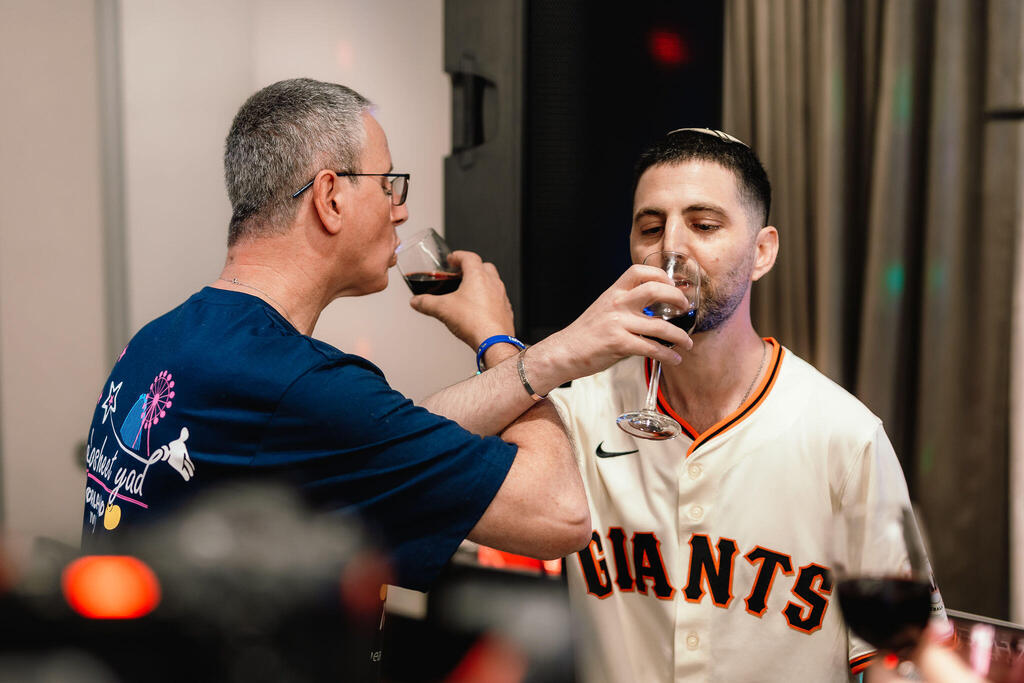 Bohbot and Ben Ami (Photo: Asaf Angel) אלקנה ואוהד