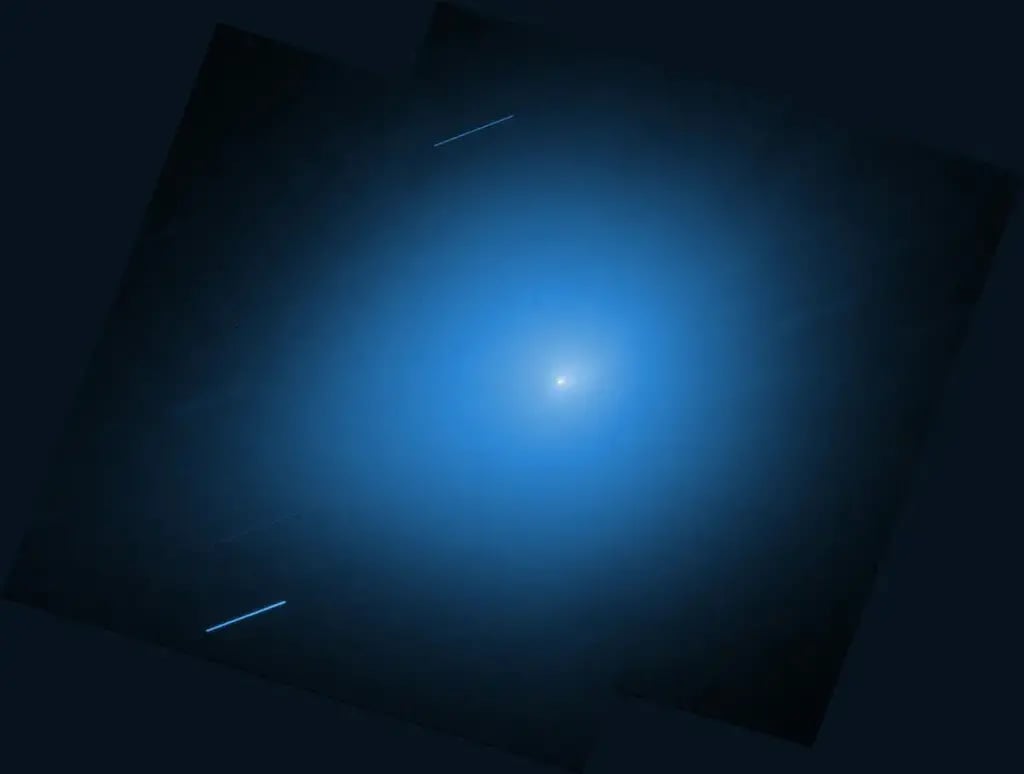 The second Hubble Space Telescope view of comet 3I/ATLAS 