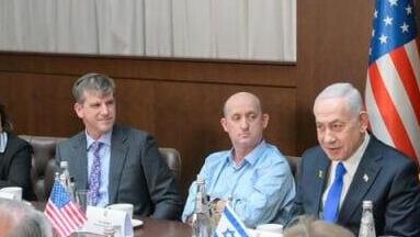 נתניהו וולץ נפגשו בלשכתו בירושלים