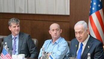 נתניהו וולץ נפגשו בלשכתו בירושלים