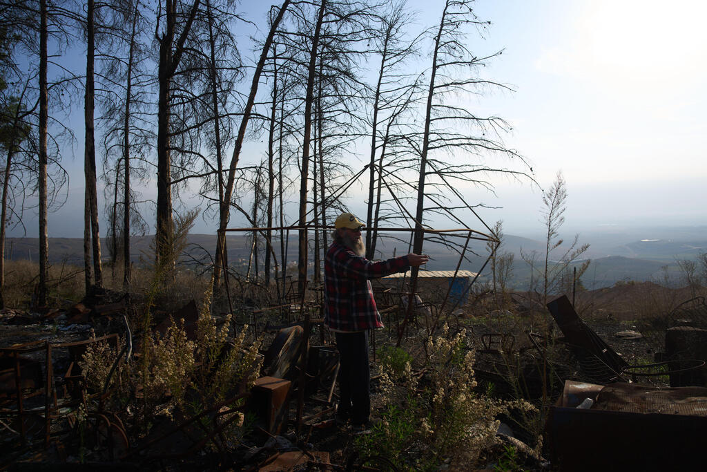 Ilan Rosenfeld walks through the burnt-out shell of his business in Metula, a small war-ravaged town pressed up against the Israel-Lebanon border, Sunday, Nov. 30, 2025 (Photo: AP Photo/Ariel Schalit) Ilan Rosenfeld walks through the burnt-out shell of his business in Metula, a small war-ravaged town pressed up against the Israel-Lebanon border, Sunday, Nov. 30, 2025