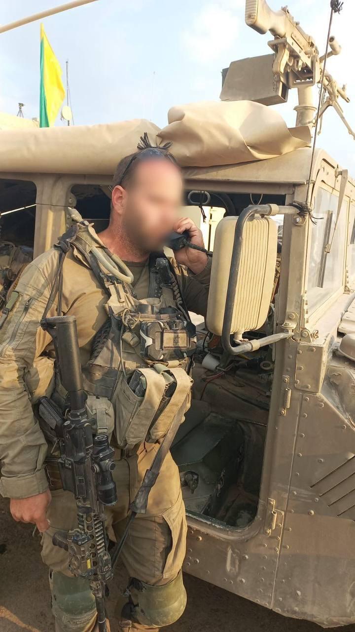 Lt. Col. (res.) C., deputy commander of the Carmeli Brigade, סא"ל במיל' צ', סמח"ט כרמלי