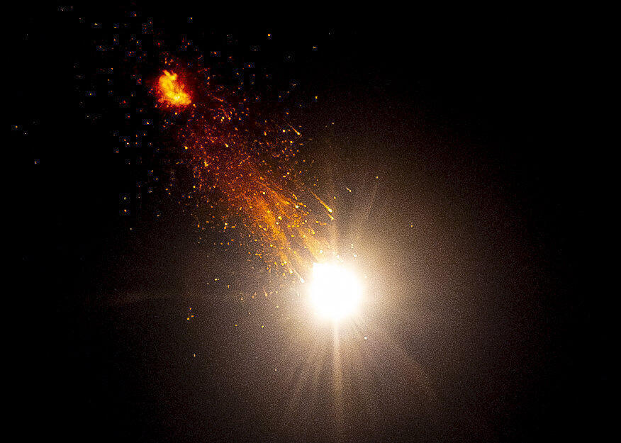 יירוט טיל איראני 