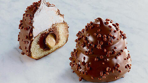 Photo: Ronen Mangan סופגניית קרמבו שוקולד אגוזי לוז | רולדין