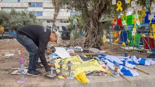 פירוק כיכר החטופים בתל אביב