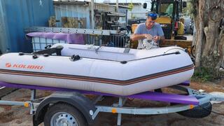 הרצליה: הסירות העירוניות של יחידות החילוץ וההצלה בכוננות לקראת הסופה ביירון 