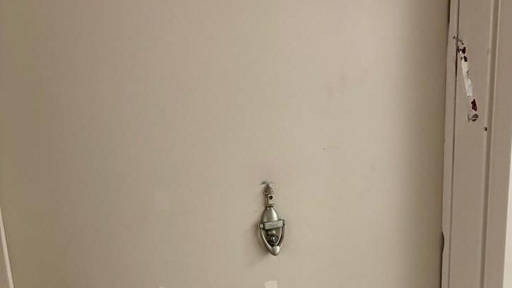 One of the apartments from which the mezuzah was stolen (Photo: From social media) אחת הדירות שמהן נגנבה המזוזה