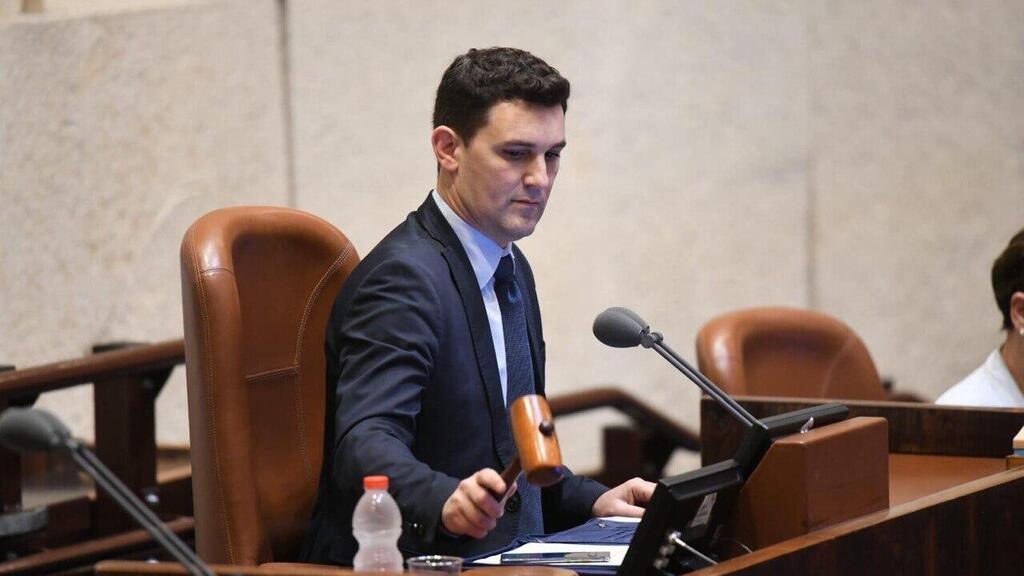 Knesset lawmaker Eitan Ginzburg of the National Unity party (Photo: Amos Ben Gershon, GPO) ח"כ איתן גינזבורג