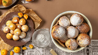 קחו כדור: לחמניות מתוקות, פאני פורי עם מסקרפונה וקרוקטים עם תירס