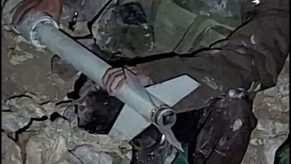 מצבור הרקטות שאותר בביתו של החשוד