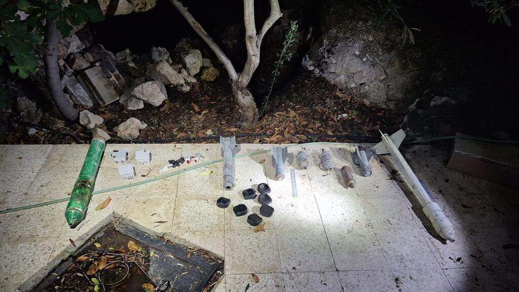 Ракеты, изъятые в Туль-Кареме (Фото: пресс-служба ЦАХАЛа) הרקטות ואמצעי הלחימה שאותרו