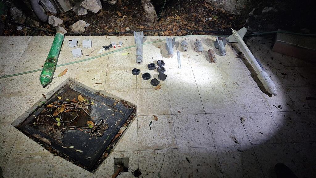 הרקטות ואמצעי הלחימה שאותרו