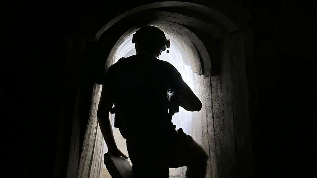 בגודל של כמה מגרשי כדורגל: תיעוד מיוחד מהמנהרה ברפיח שבה הוחזק הדר גולדין