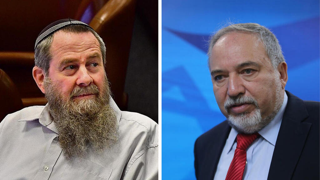 Ави Маоз, Авигдор Либерман (Фото: Йоав Дудкевич, Алекс Коломойский) Ави Маоз, Авигдор Либерман