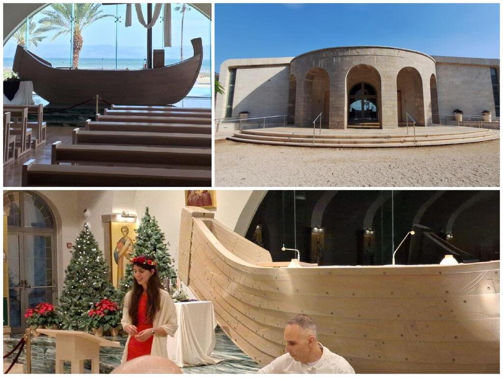 Духовный центр Duc In Altum и концерт с видом на Кинерет (Фото: Анастасия Тадсон) Духовный центр Duc In Altum и концерт с видом на Кинерет