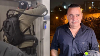 משטרת ישראל בחיפושים בעיריית נצרת