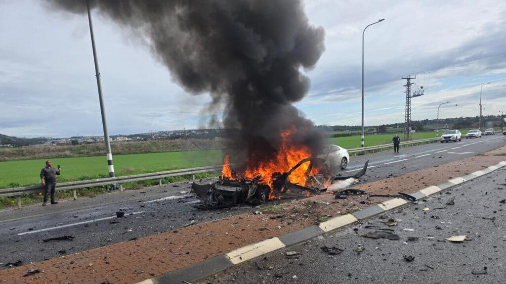 אישה נהרגה בפיצוץ רכב בצומת נהלל: "החריד את כל האזור"