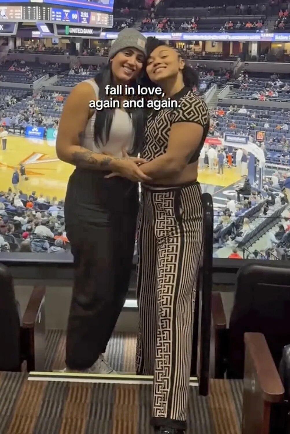 סימון ג'ונסון וטטיאנה דומאס (צילום מסך אינסטגרם) סימון ג'ונסון וטטיאנה דומאס