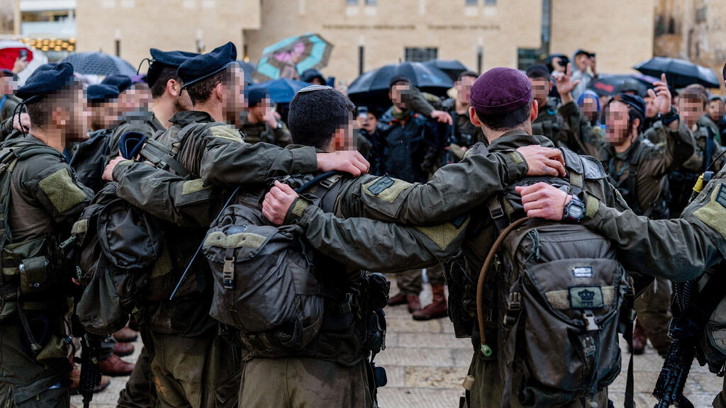 Hasmonean Brigade (Photo: Reuters/ Ronen Zvulun
) חטיבת החשמונאים